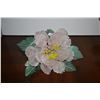 Image 2 : CHINESE SEMI-PRECIOUS STONE PEONIES & POTTED FLOWERS (3 PCS)