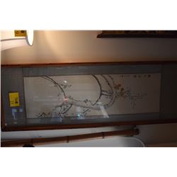 FRAMED CHINESE SCROLL PAINTING