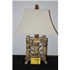 Image 1 : TABLE LAMP W/BAMBOO MOTIF