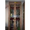 Image 1 : LIGHTED GLASS DISPLAY CASE W/2 DOORS (7' 9.5" X 2' 7.5")
