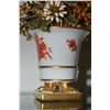 Image 2 : HANDPAINTED HEREND PORCELAIN VASE/ENAMELED FLOWERS
