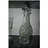 Image 3 : WATERFORD CRYSTAL DECANTER W/STOPPER & CHAMPAGNE STEMWARE (11 PCS)