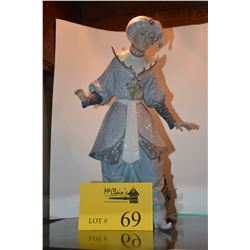 LLADRO PORCELAIN TURBAN MOOR FIGURINE (12" H)