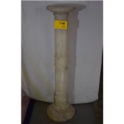 ALABASTER PEDESTAL (43")