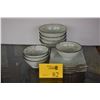 Image 1 : JAPANESE PLATES & BOWLS W/FLORAL MOTIF (12 PCS)