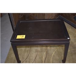 CHINESE WOOD SIDE TABLE