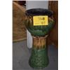Image 1 : CERAMIC PLANTER W/PEDESTAL BASE (2 PCS)
