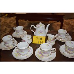 BONE CHINA TEA SET (15 PCS)