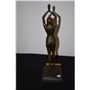Image 2 : ART DECO STYLE EUROPEAN BRONZE EGYPTIAN STATUE