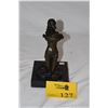 Image 1 : EUROPEAN BRONZE FEMALE STATUE; SIGNED