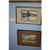 Image 1 : FRAMED JAPANESE WOODBLOCK PRINTS (2 PCS)