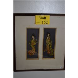 FRAMED JAPANESE WOODBLOCK PRINTS