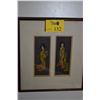Image 1 : FRAMED JAPANESE WOODBLOCK PRINTS
