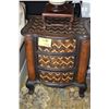 Image 1 : 3 DRAWER SIDE TABLE