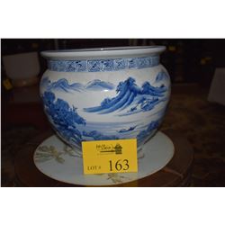 CHINESE BLUE & WHITE PLANTER