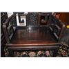 Image 3 : ANTIQUE CHINESE HONG MU (BLACKWOOD) ARM CHAIRS W/CUSHIONS, C. LATE 19TH CENTURY CHING DYNASTY