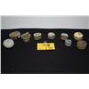 Image 1 : COLLECTION OF COVERED BOXES & CELADON CUP (9 PCS)