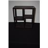 Image 2 : CHINESE HUALI (ROSEWOOD) SMALL KANG TABLE W/BLACK & WHITE MARBLE PLAQUE INSET, CA. 1ST HALF 20TH C.