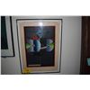 Image 1 : FRAMED LITHOGRAPH; SIGNED AKIRA KUROSAKI, 39/90