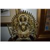 Image 2 : CHINESE BRASS THOUSAND ARM BUDDHA FIGURE
