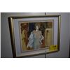 Image 1 : FRAMED WATERCOLOR, "NUDE"; SIGNED DON MEYERS '01