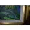 Image 2 : FRAMED OIL/ACRYLIC ON CANVAS, "ZEBRA"; SIGNED
