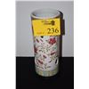 Image 1 : ANTIQUE CHINESE PORCELAIN HAT STAND W/FLORAL MOTIF; SIGNED