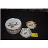 Image 1 : JAPANESE PLATES W/FISH MOTIF, ROSENTHAL DISH & MEISSEN DISH (14 PCS)