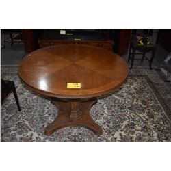 ROUND ADJUSTABLE PEDESTAL TABLE (3' 8" D)