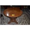 Image 1 : ROUND ADJUSTABLE PEDESTAL TABLE (3' 8" D)