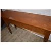 Image 2 : OAK ONE SIDED DROP LEAF SOFA GATELEG TABLE