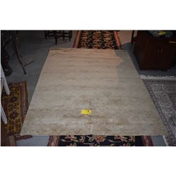 INDICH WOOL/SILK HAND KNOTTED ORIENTAL RUG (5' 3" X 7')