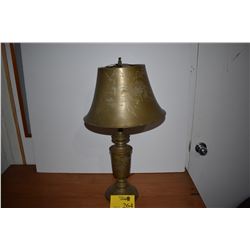 JAPANESE BRASS TABLE LAMP