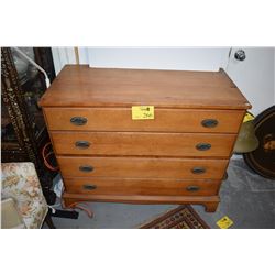 4 DRAWER DRESSER (APPROX 2' 9" X 3' 5")