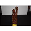 Image 3 : CHINESE CARVED HARDWOOD LONG LIFE GOD