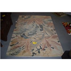 WOOL RUG (APPROX 4' 11" X 6' 9")