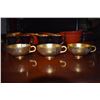 Image 2 : ASSORTED LACQUER CUPS, BOWLS & PLATES (45 PCS)