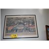 Image 1 : FRAMED PRINT, RANCH HOUSE RESTAURANT; PIMENTAL '88