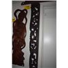 Image 2 : CHINESE RETICULATED ARCHITECTURAL WOOD MOLDINGS (3 PCS)