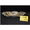 Image 1 : STERLING EMBOSSED BOWL (8" X 14") (284 GRAMS)