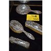 Image 1 : WALLACE SILVERSMITHS STERLING SILVER DRESSER SET (4 PCS)