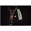 Image 1 : 8 STRAND TURQUOISE BRACELET & INDIAN NECKLACE (2 PCS)