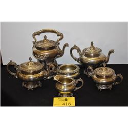 WHITING STERLING SILVER COFFEE & TEA SERVICE (5,542.45 GRAMS)