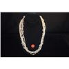 Image 1 : MULTI-STRAND PEARL & JADE BEAD NECKLACE