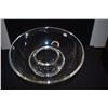 Image 3 : STEUBEN CRYSTAL BOWL (7.5" H X 12.5" D)