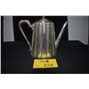 Image 1 : ANTIQUE BRIGHT CUT VICTORIAN COFFEE POT (PLATED)