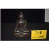 Image 1 : FLUORITE BUDDHA CARVING ON STAND