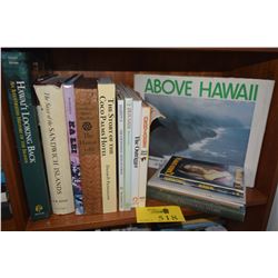 COLLECTION OF BOOKS ON HAWAII (17 PCS)