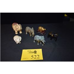 ELEPHANT STATUARY (6 PCS)