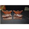 Image 2 : ELEPHANT & WATER BUFFALO BOOKENDS (2 PAIR)